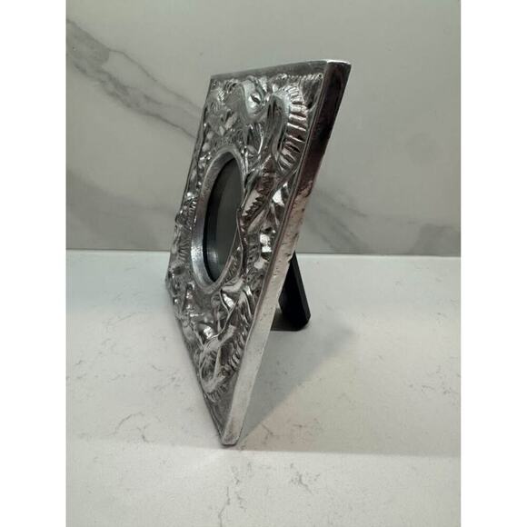 Vintage Silver/Gilt Metal Old Finish Dragon Picture Frame Circa 1900-1910 - Picture 3 of 6